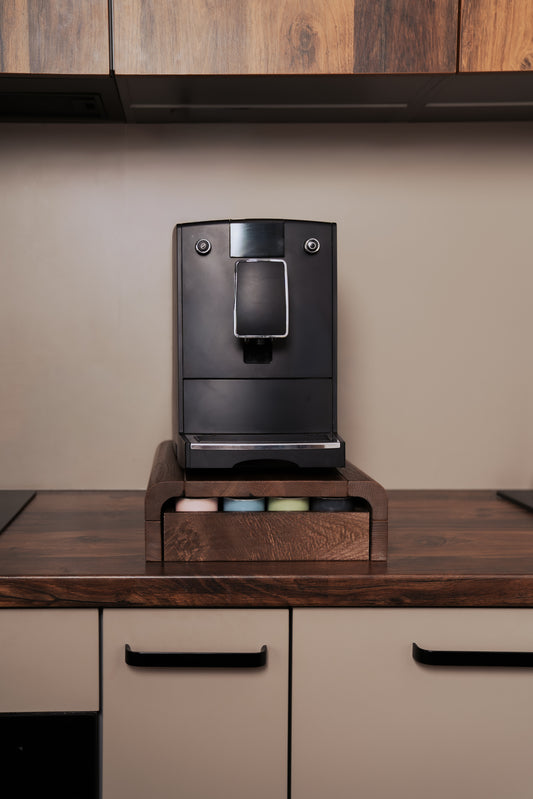 Langer Kaffee- & Tee-Organizer-Ständer