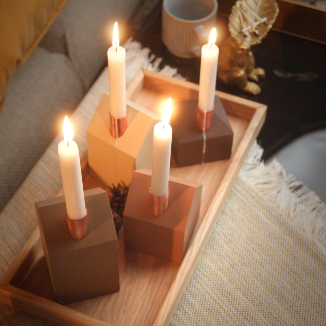 Moderner Adventskranz TERRA