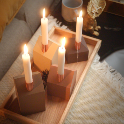 Moderner Adventskranz TERRA