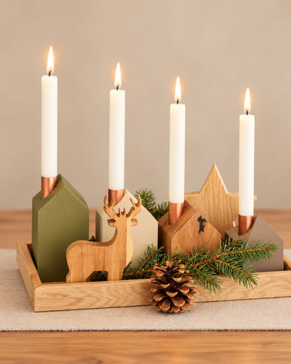 Forest - rectangle tray - natural