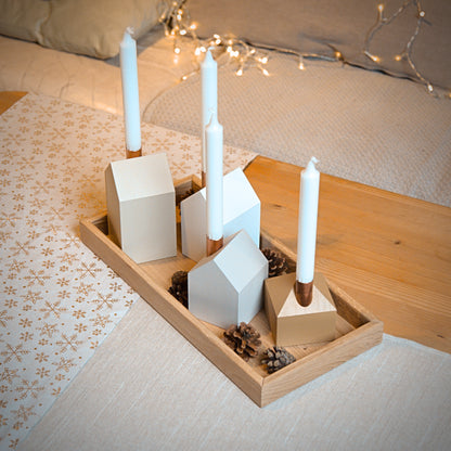 Modern Advent wreath GLOW