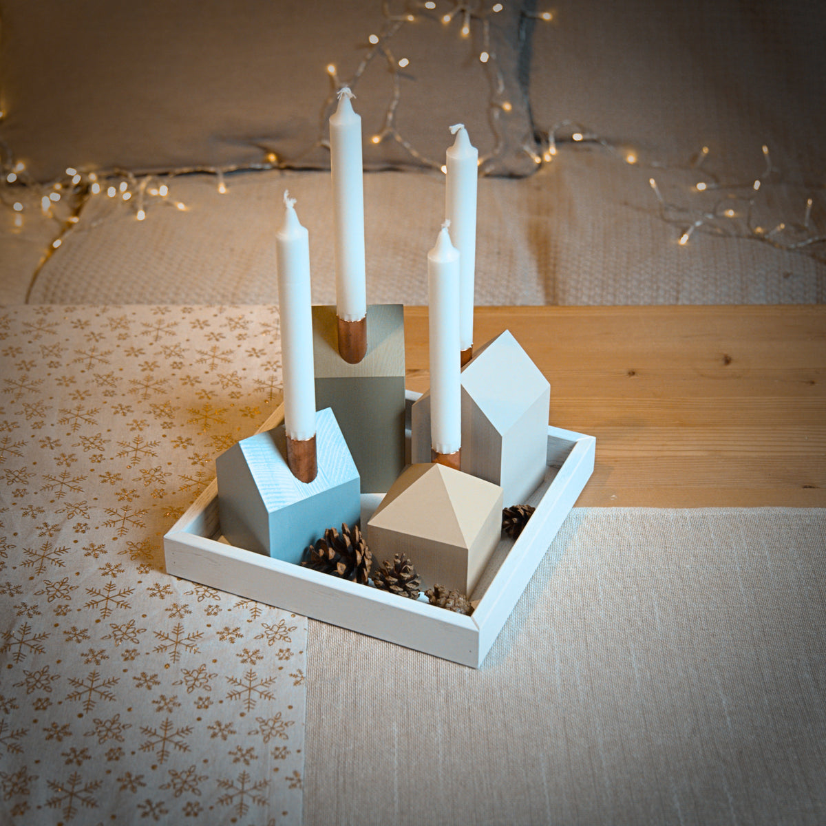 Moderner Adventskranz BALTIC COAST
