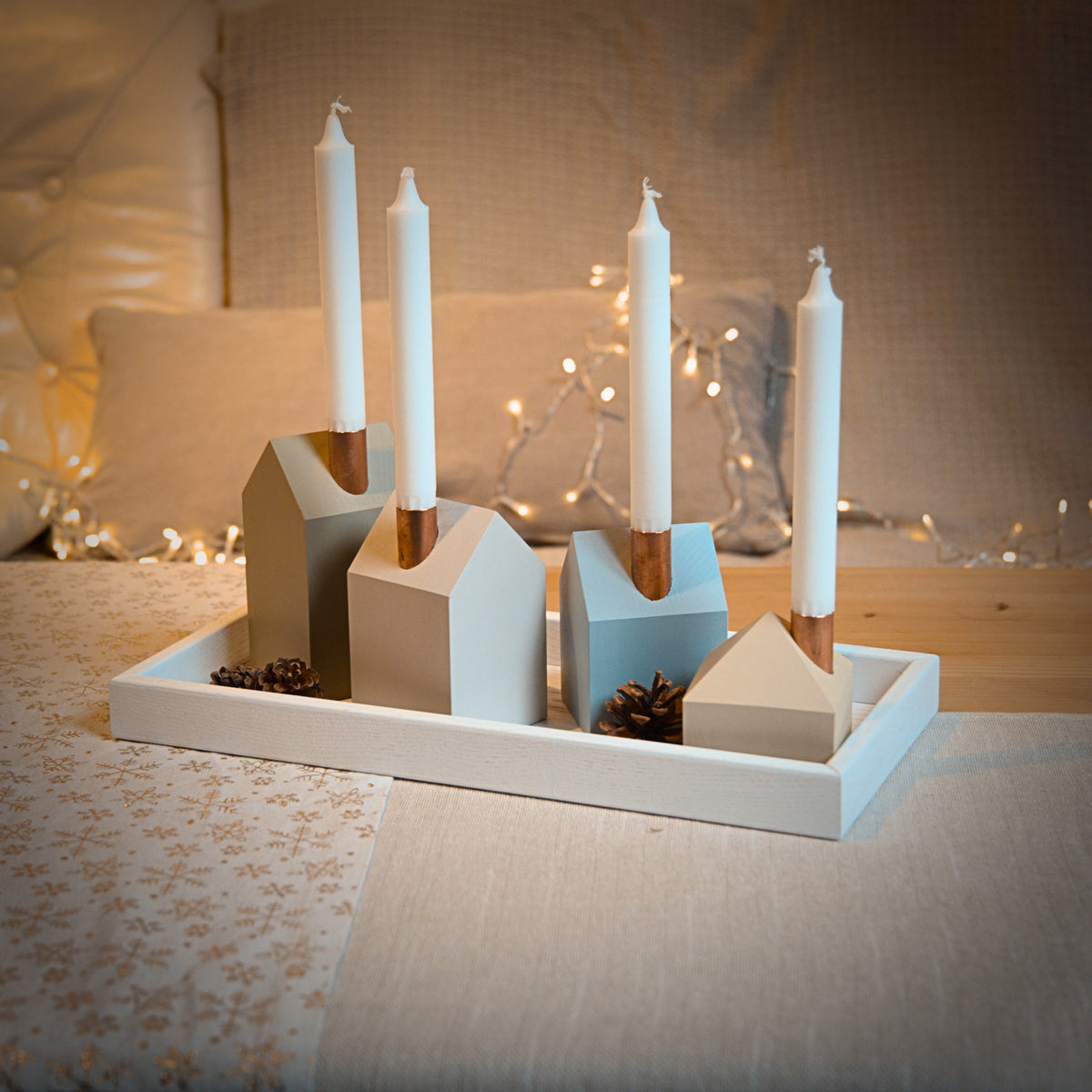 Moderner Adventskranz BALTIC COAST