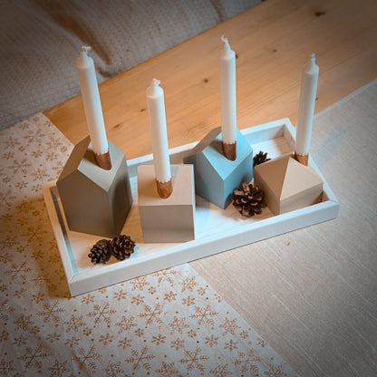 Moderner Adventskranz BALTIC COAST