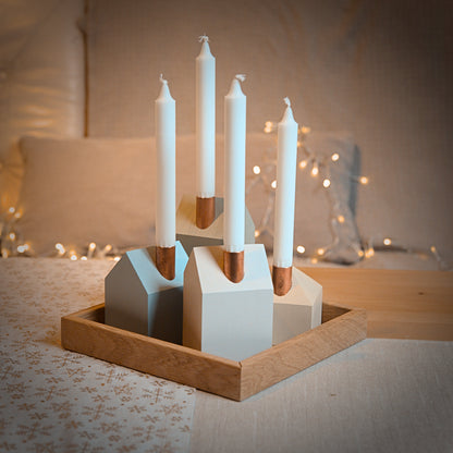 Moderner Adventskranz BALTIC COAST