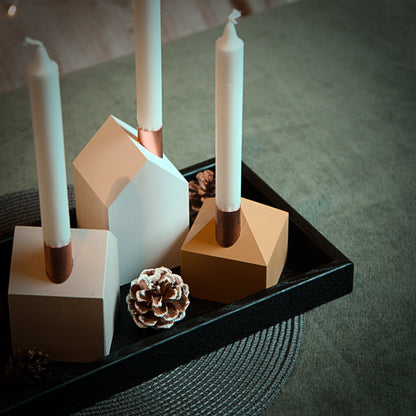 Modern Advent wreath GLOW