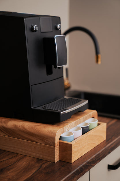 Langer Kaffee- & Tee-Organizer-Ständer