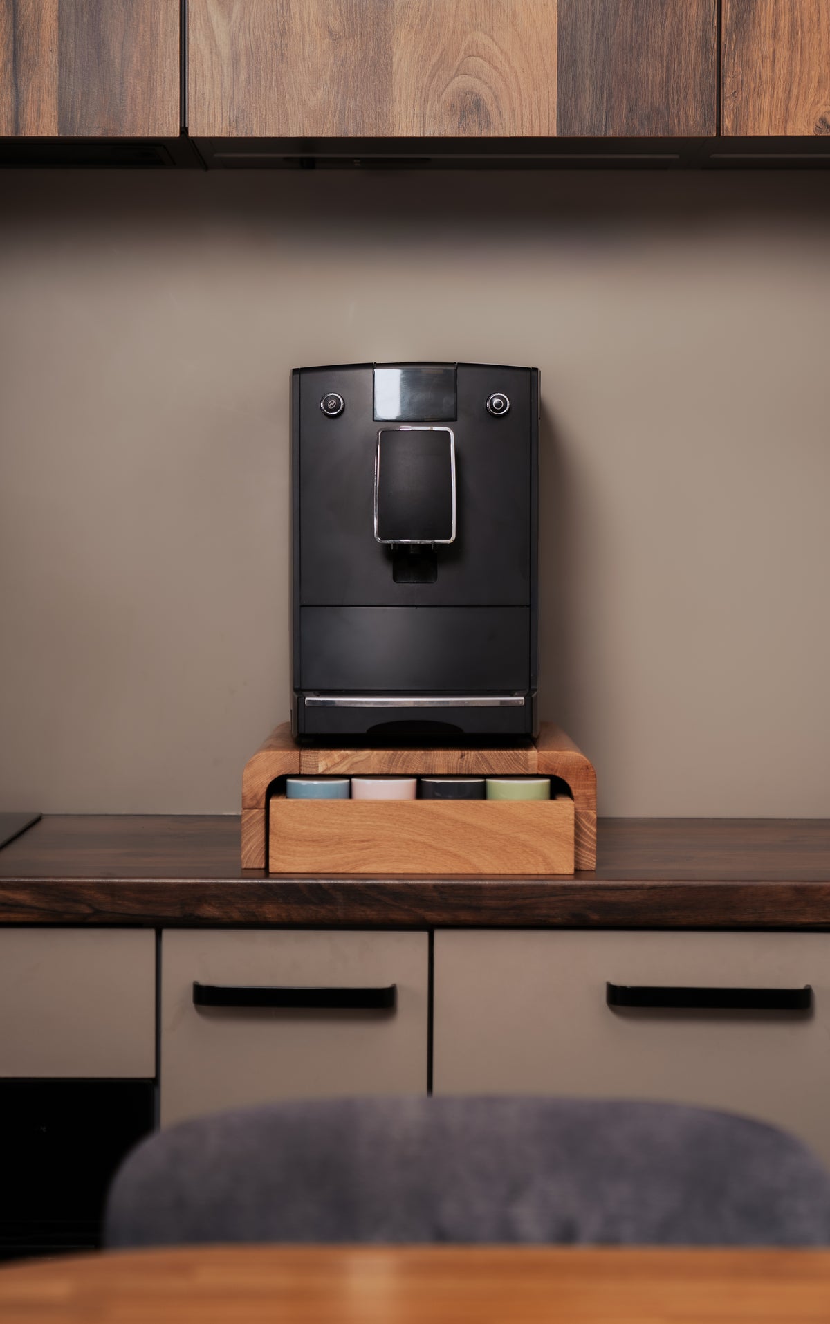 Langer Kaffee- & Tee-Organizer-Ständer