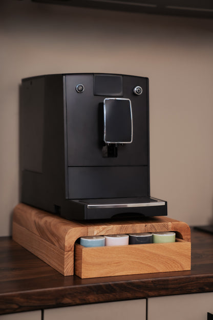 Langer Kaffee- & Tee-Organizer-Ständer