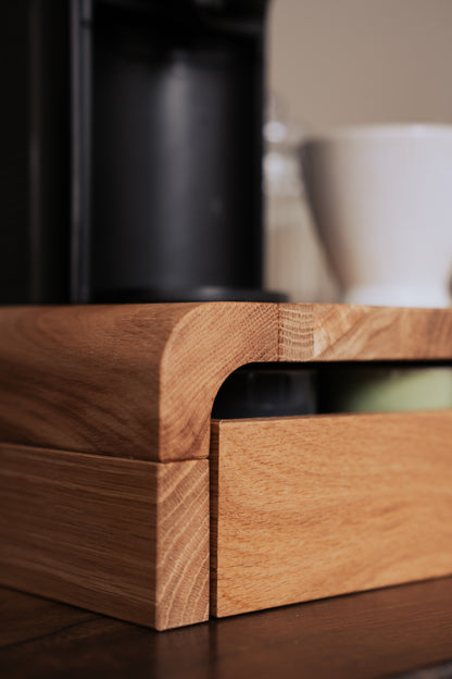 Langer Kaffee- & Tee-Organizer-Ständer