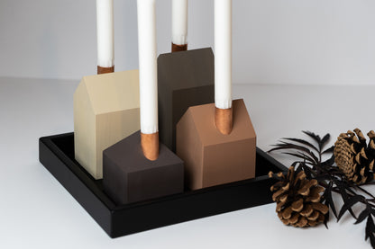 Moderner Adventskranz TERRA