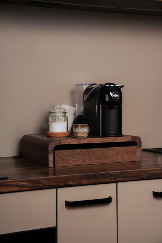 Breiter Kaffee- & Teeorganizer-Ständer