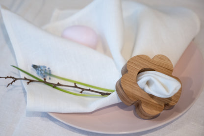 Oster-Eierbecher & Serviettenringe – 5er-Set