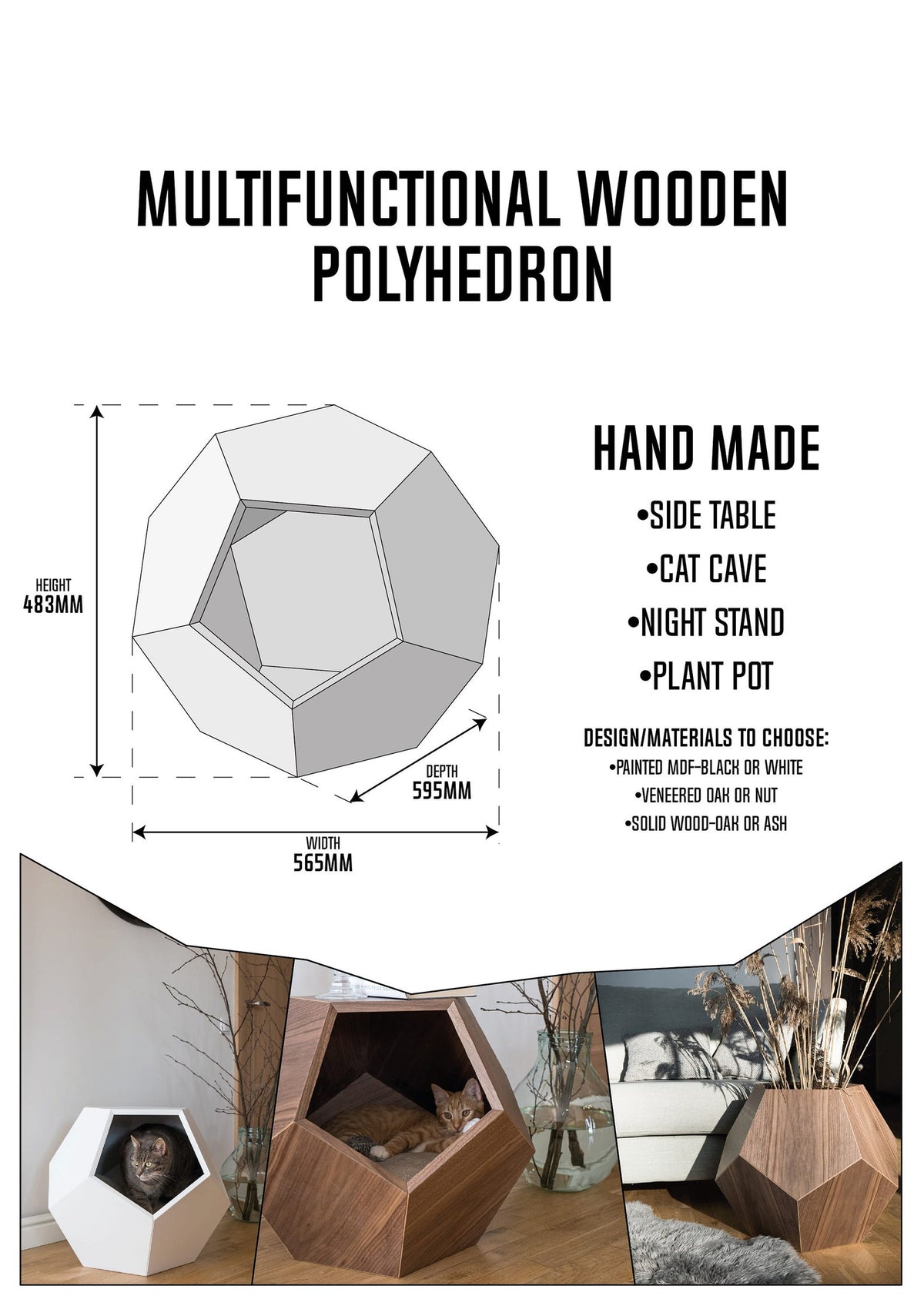 Katzenbett Polyeder