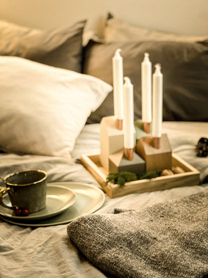 Moderns Advent wreath FOREST