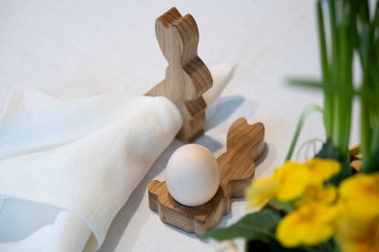 Oster-Eierbecher & Serviettenringe – 5er-Set
