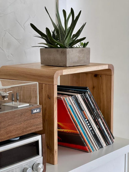 Aufbewahrungsregal für Schallplatten