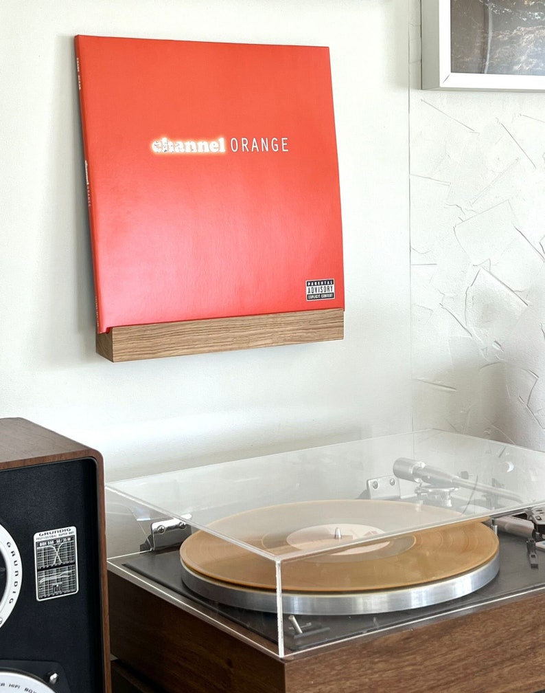 Vinyl record display